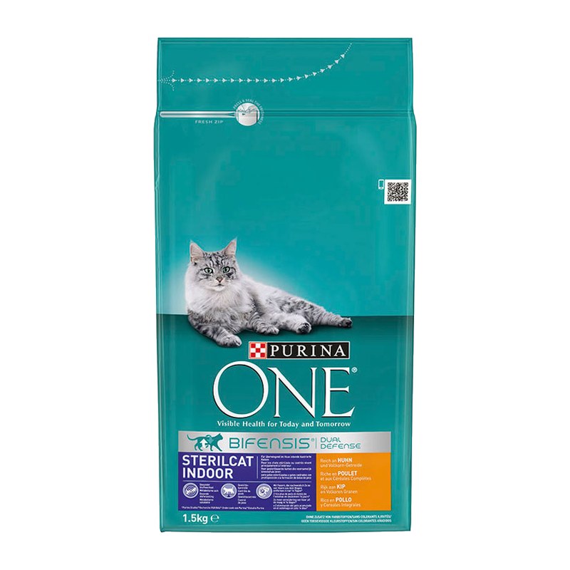 Purina One Bifensis Sterilcat Indoor Formula (Dual Defence)1.5kg