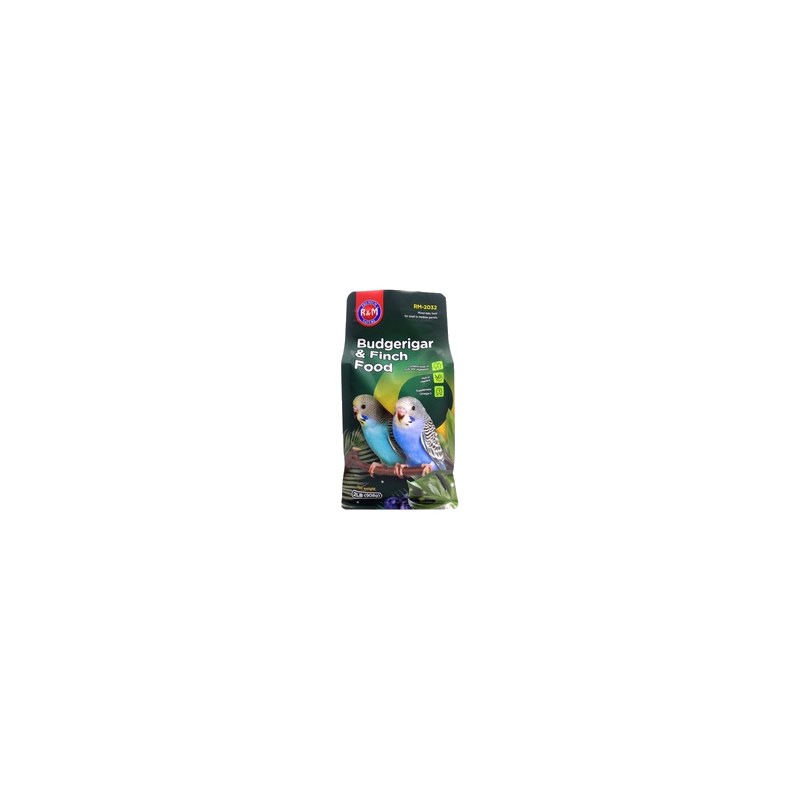 R&M Budgerigar & Finch Bird Food 908g