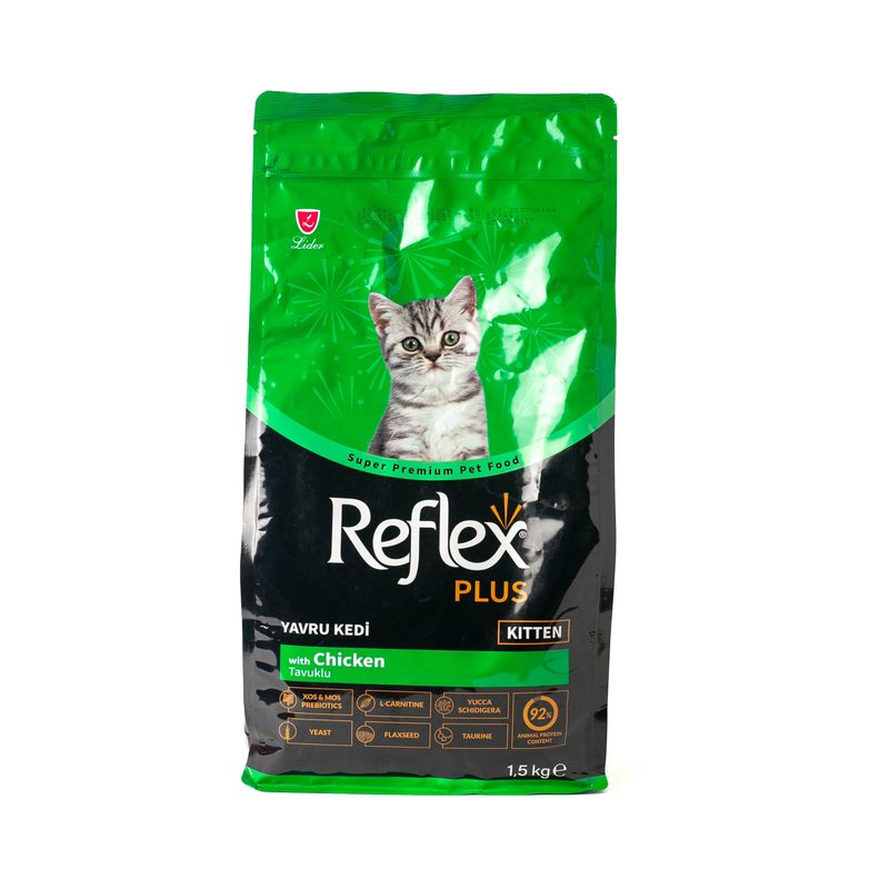 Reflex Plus Kitten Dry Cat Food, 1.5kg