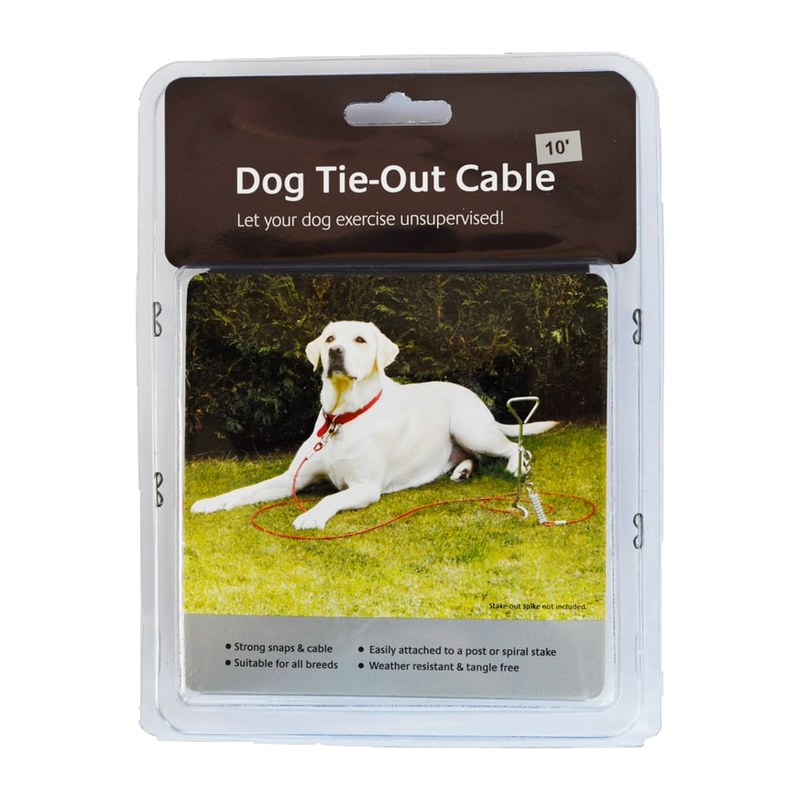 Rosewood Dog Tie-Out Cable 10ft