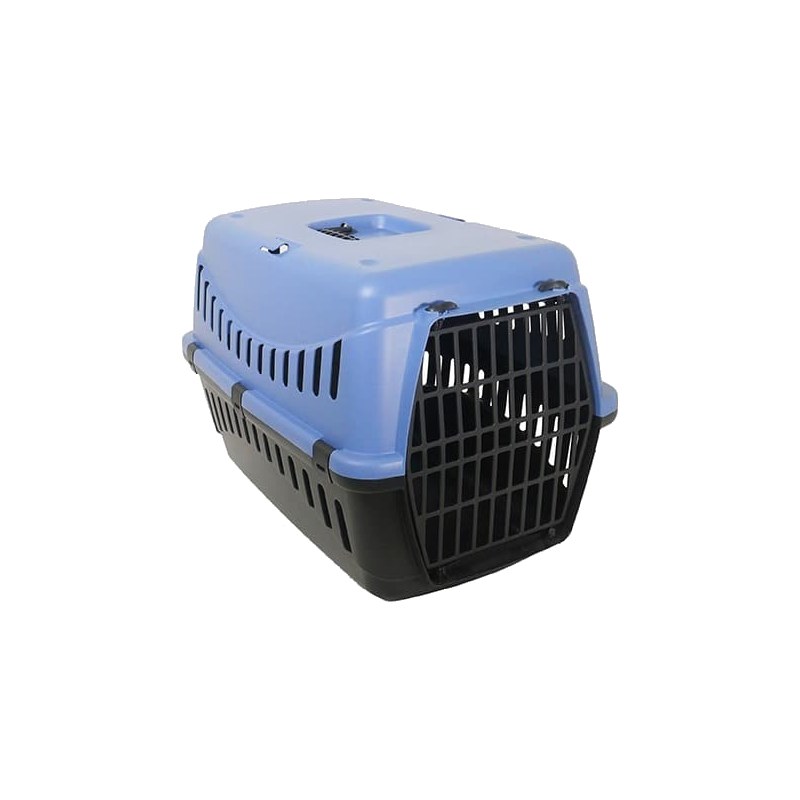 Rosewood Eco Line Pet Carrier Medium Slate Blue-Black