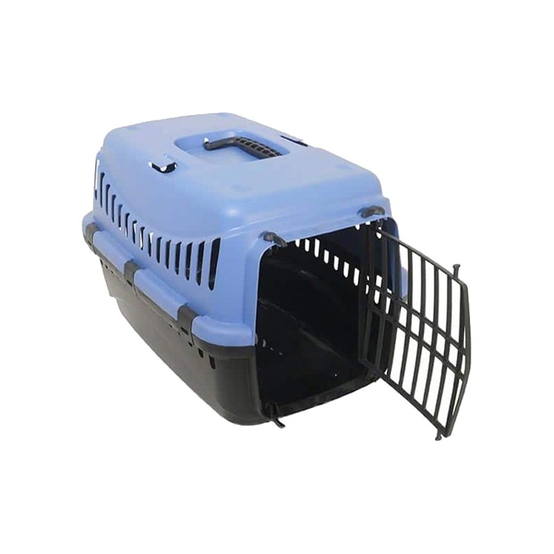 Rosewood Eco Line Pet Carrier Small Slate Blue-Black