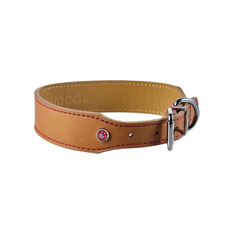 Rosewood Luxury Leather Collar, Tan