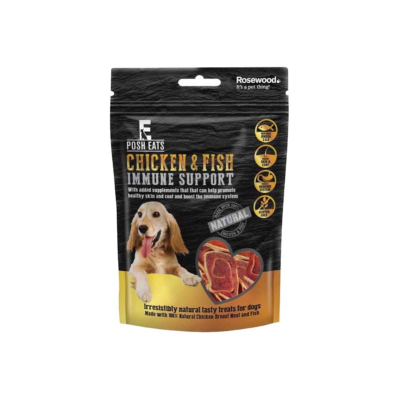 Rosewood Posh Eats Chicken And Fish Immune Support Treat 80g