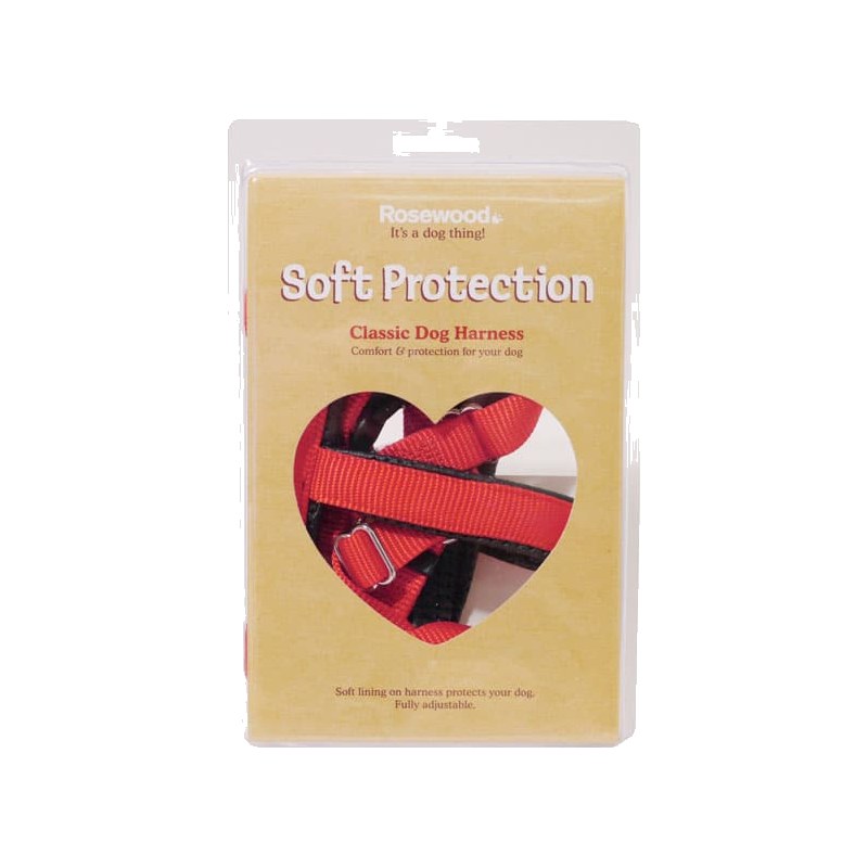 Rosewood Soft Protection Classic Dog Harness – Large