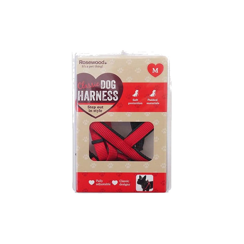 Rosewood Soft Protection Classic Dog Harness – Medium