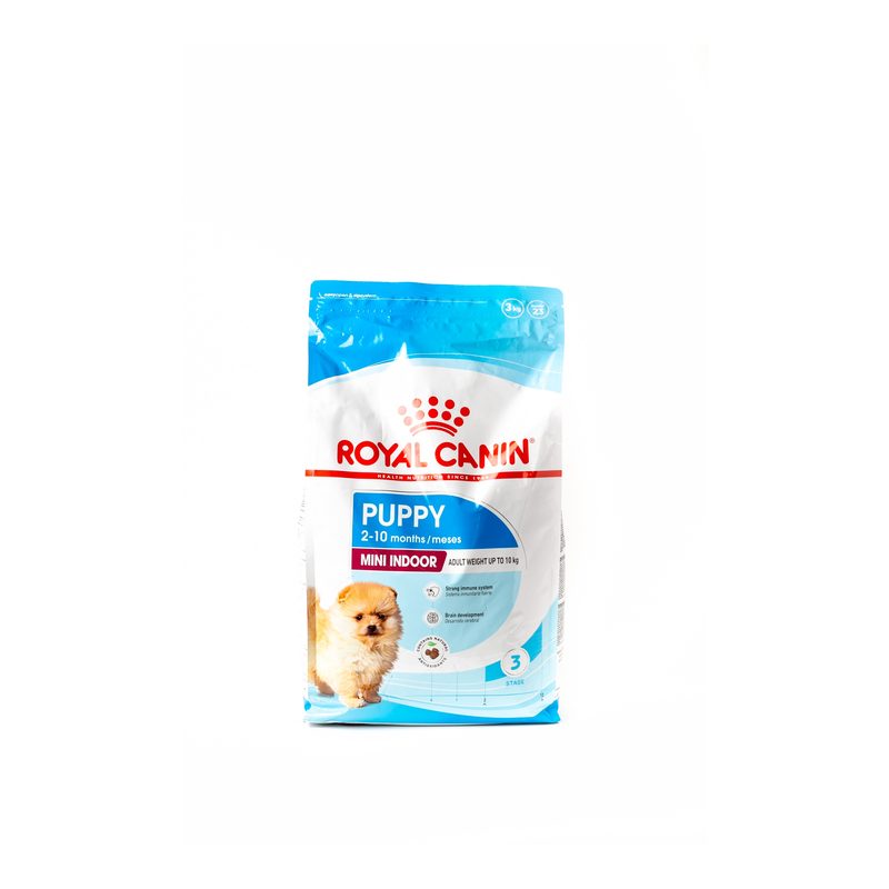 Royal Canin Mini Indoor Puppy Dry Dog Food 3kg - For Small Breeds