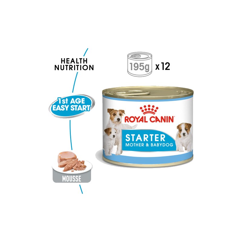 Royal Canin® Starter Mousse Mother & Babydog Canned Dog