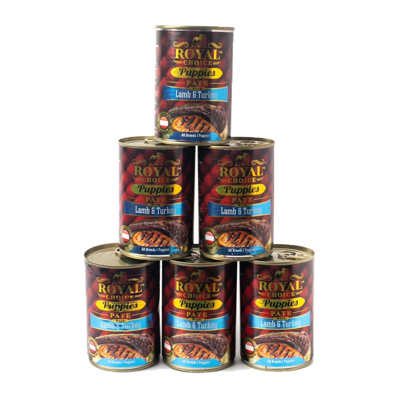 Royal Choice Puppies Lamb and Turkey Pate Can Food
