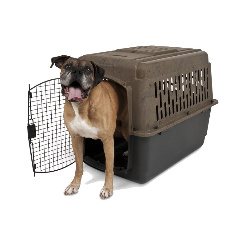 Ruffmaxx Single Door Camo Dog Crate 50-70lbs