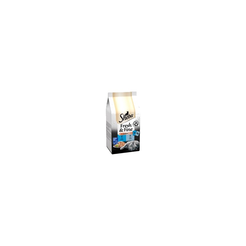 Sheba Fresh and Fine in Gravy (6 x 50g) (Tuna and Cod)