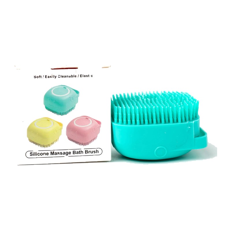 Silicone Massage Bath Brush for Cat & Dog