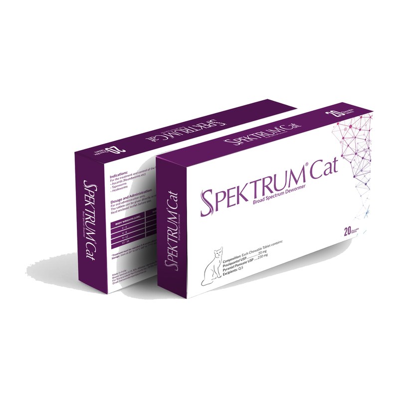 Spektrum Cat Deworming Tablet
