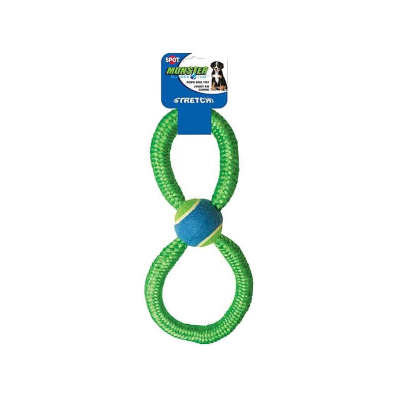 Spot Figure 8 Monster Bungee with Tennis Ball