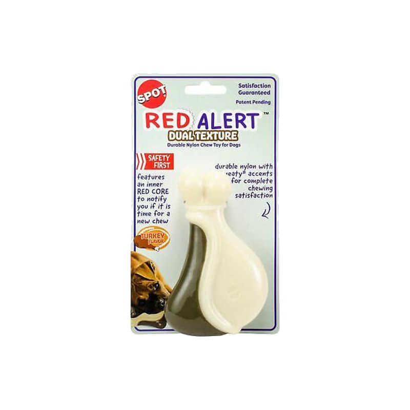 Spot Red Alert Dual Texture Drumstick 4″
