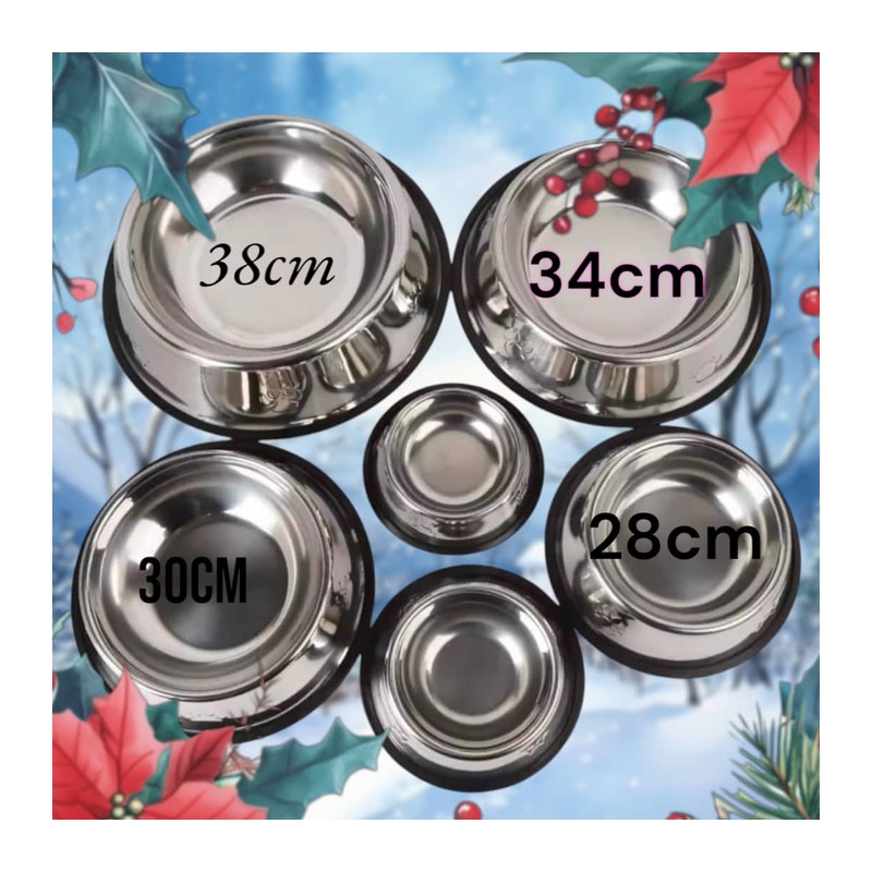 Stainless Plate 34cm