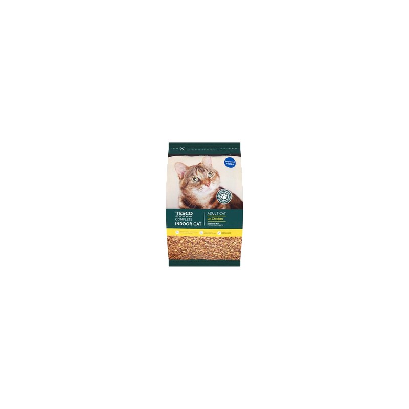 Tesco Complete Indoor Cat dry food (1kg)