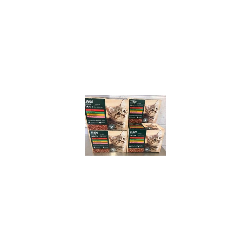 Tesco kitten Wet Pouch (100g x 12)