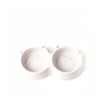 Double Cat Feeding Bowl