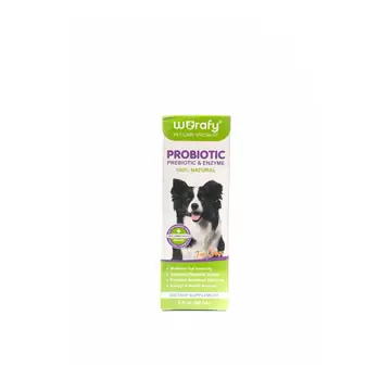 Worafy Probiotic Prebiotic and Enzyme Supplement for Dogs