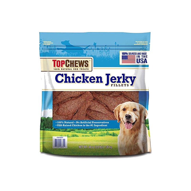 Top Chews Chicken Jerky Fillets