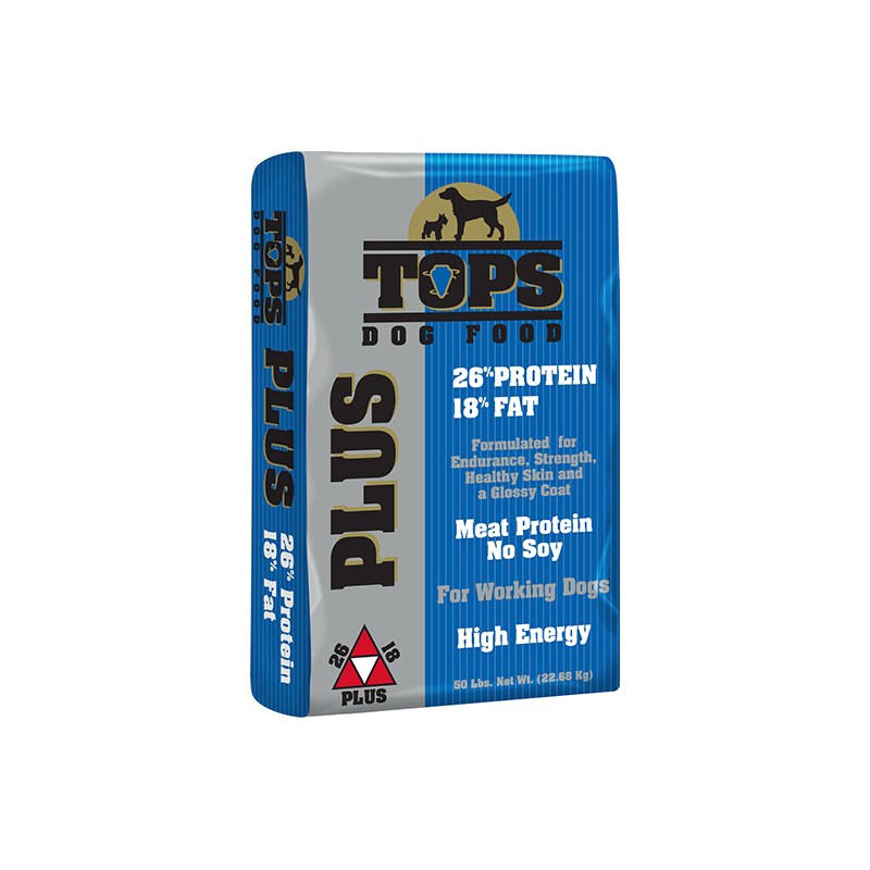 Tops Plus 26/18 Dry Dog Food 22.68kg