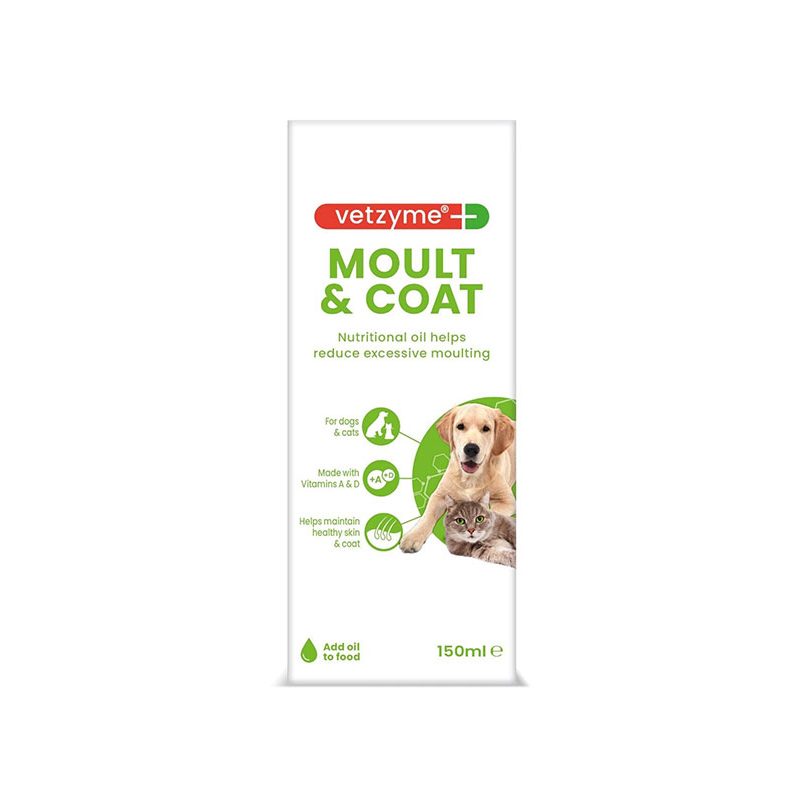 Vetzyme Moult and Coat Oil