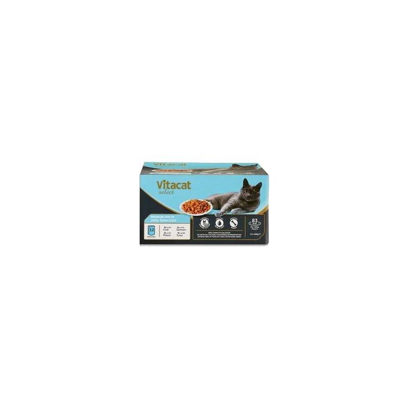 Vitacat Mixed Selection Wet food (12X100g)