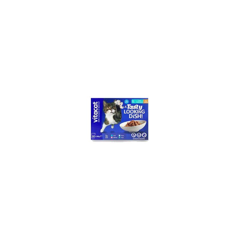 Vitacat Tasty looking Dish (12 x 100g)