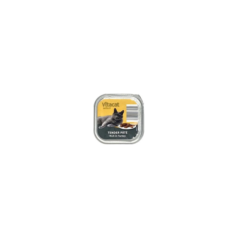 Vitacat Tender Pate Turkey (single piece)