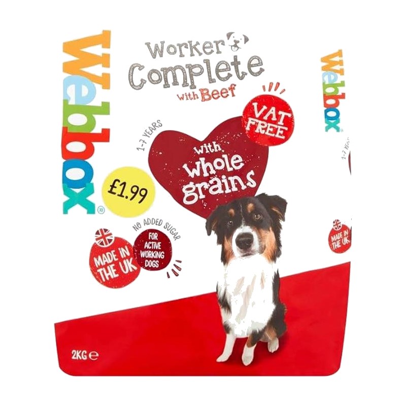 Webbox Complete Dry Dog Food VAT Free