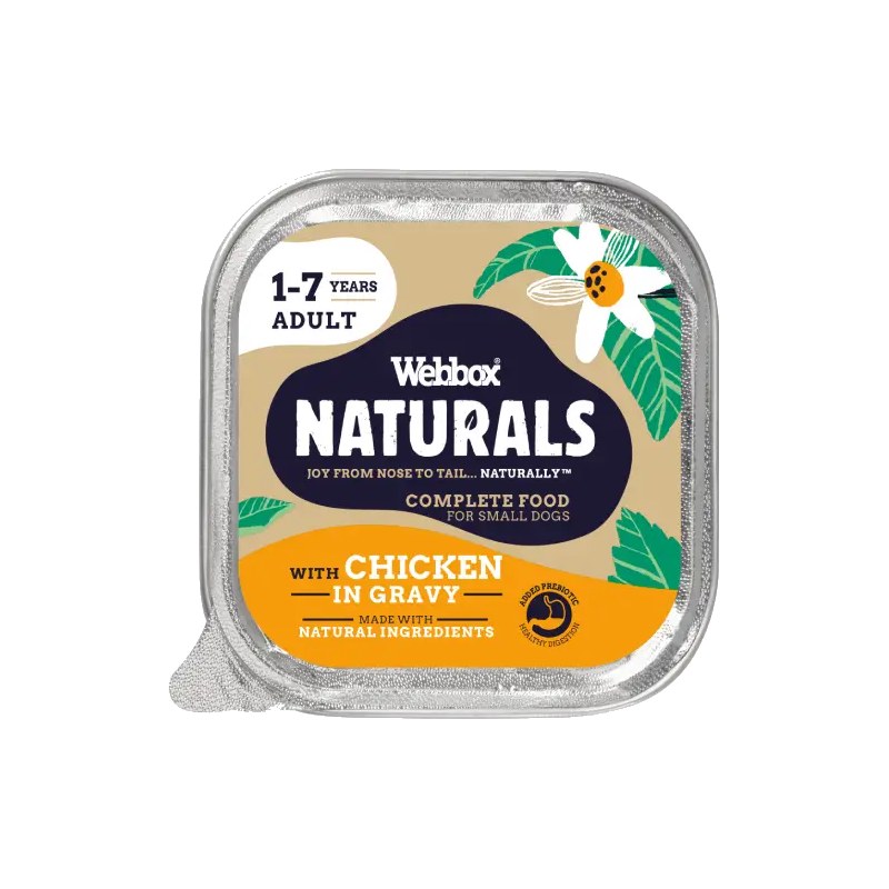 Webbox Natural Chicken Chunks in Gravy