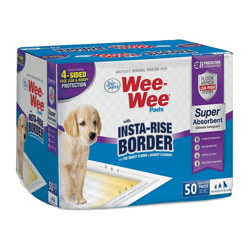 Wee-Wee Insta-Rise Border Pad