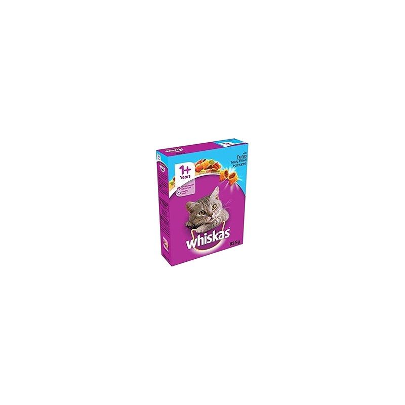 Whiskas +1 Adult Dry Food 825g (Tuna)