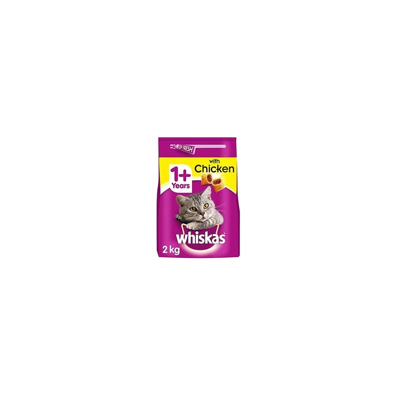 Whiskas +1 Dry food 2Kg (Chicken)