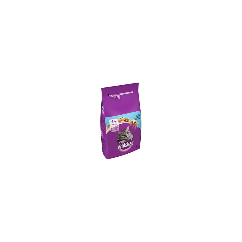 Whiskas +1 Dry Food 2Kg (Tuna)