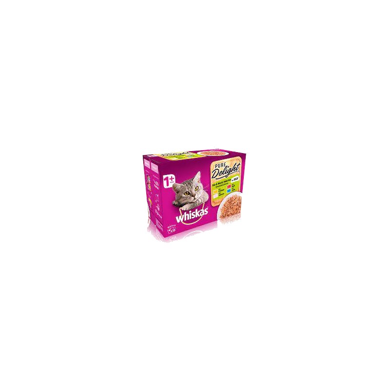 Whiskas +1 Pure Delight (12 x 85g)