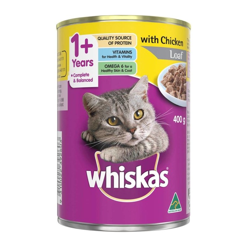 Whiskas Cat Can Food With Chicken