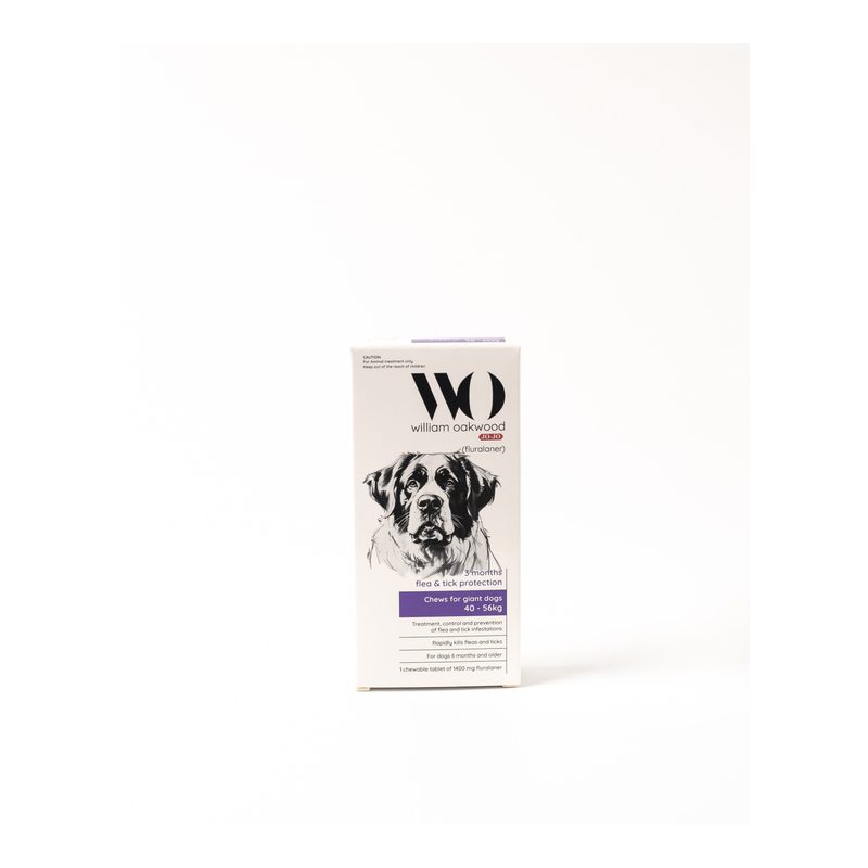 William Oakwood Jojo Flea and Tick Chew for Giant Dogs 40 to 56kg