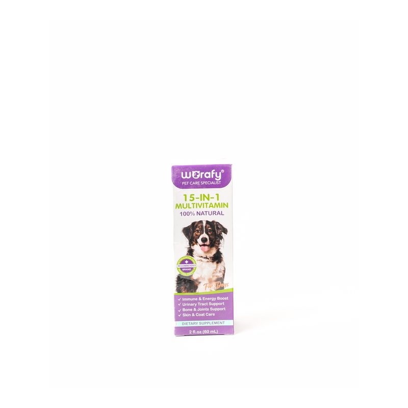 Worafy 15-in-1 Multivitamin for Dogs (60ml)